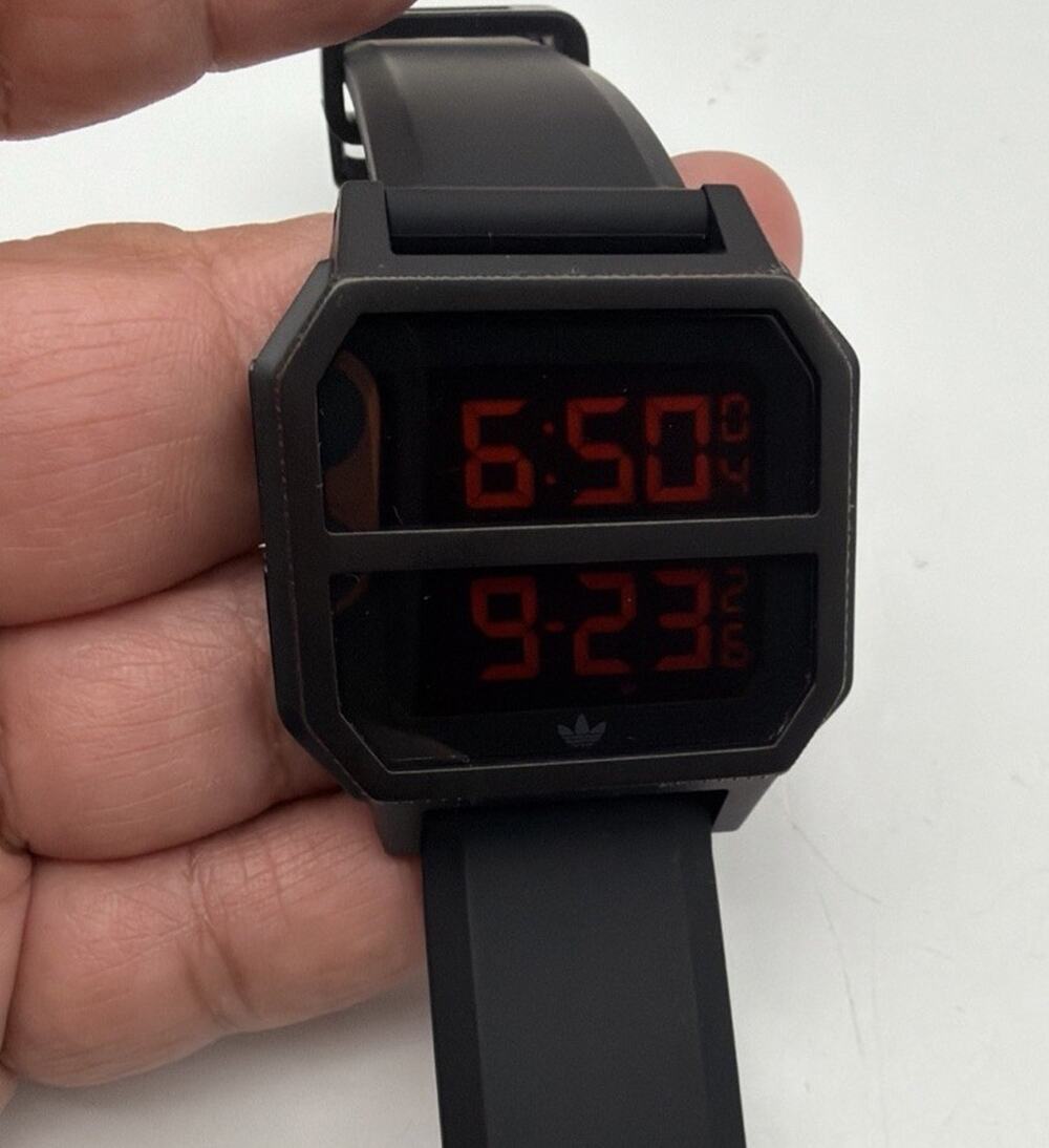 Adidas Z16 Archive R2 Men's Digital Chronograph Watch Nylon Strap